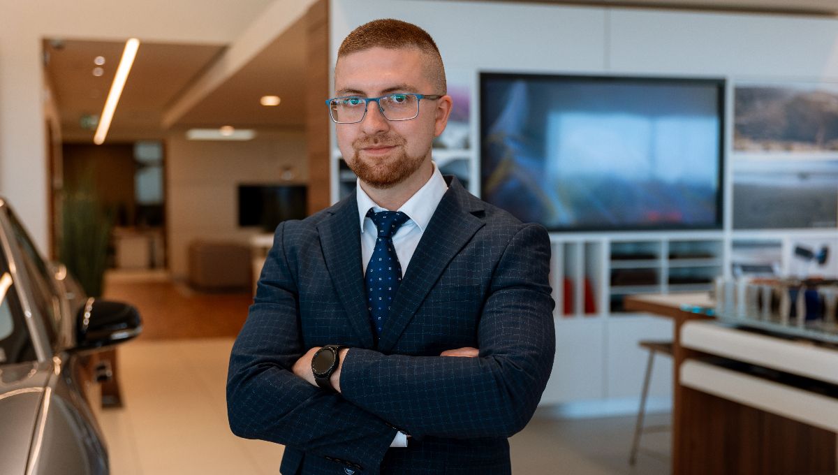 Rafał Grzegorek Koordynator Działu Blacharsko-Lakierniczego