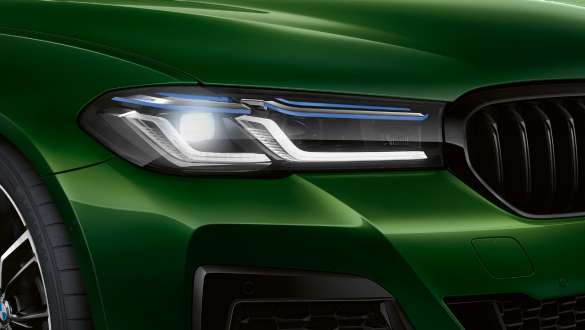 Światła laserowe BMW.